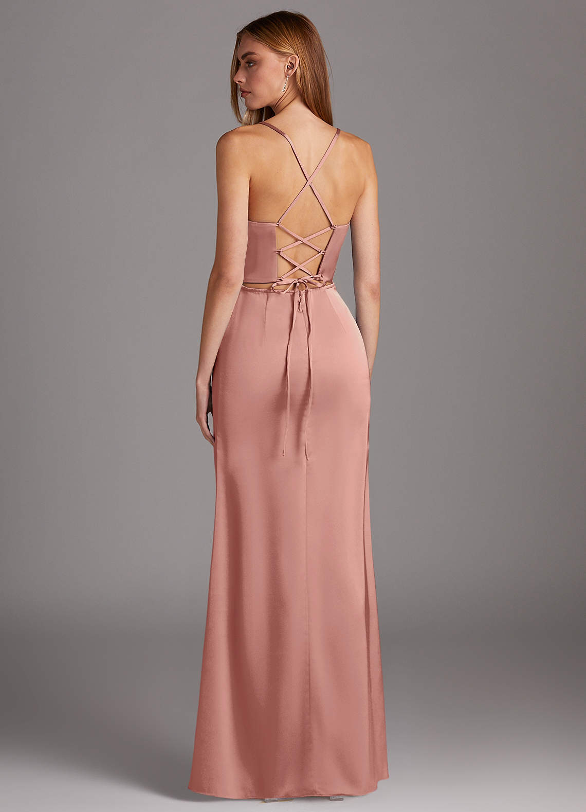 Brookelle Stretch Satin Dress-AZ6564854-final sale