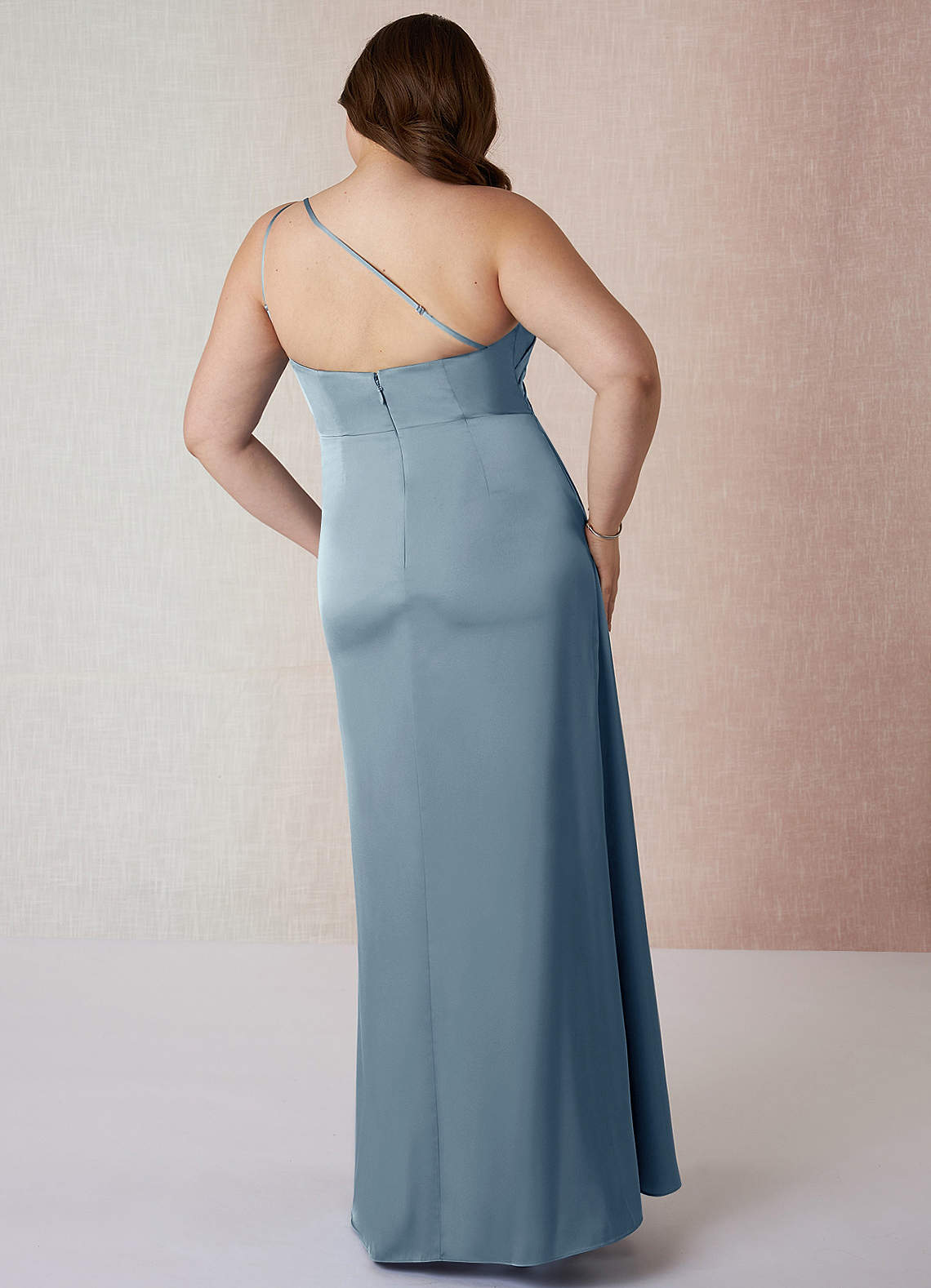 Mika Stretch Satin Dress-AZ87545894-final sale