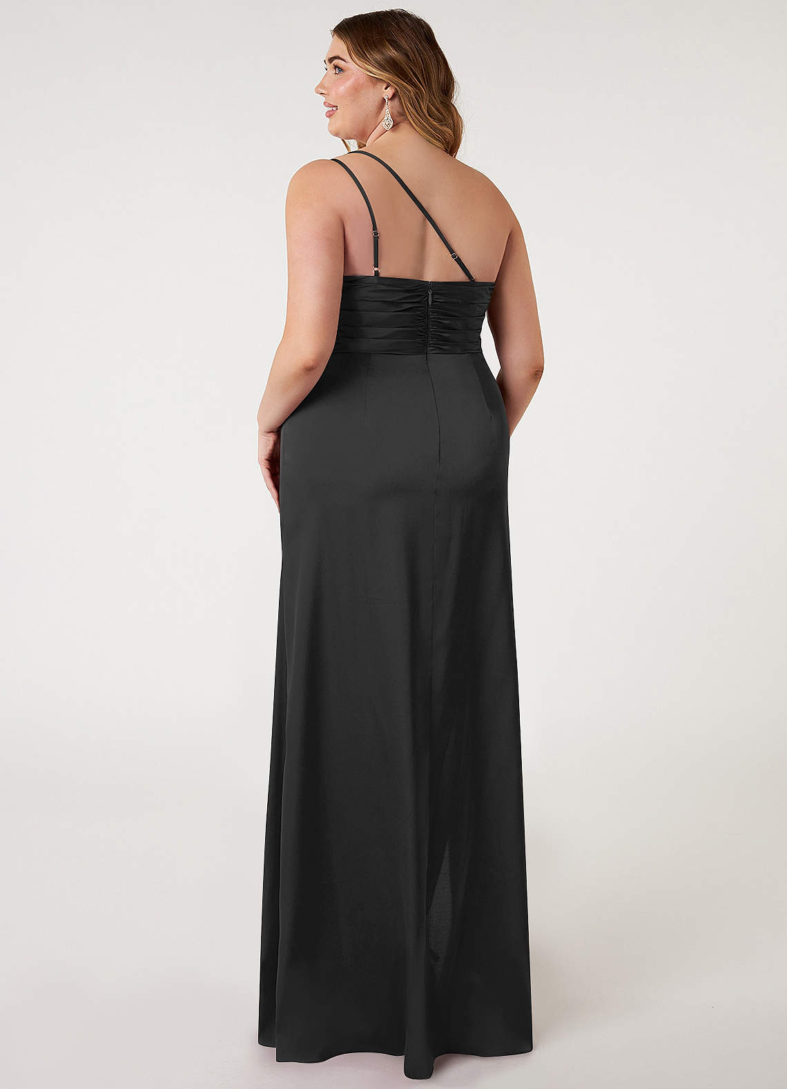 Eren Stretch Satin Dress-AZ96385677-final sale