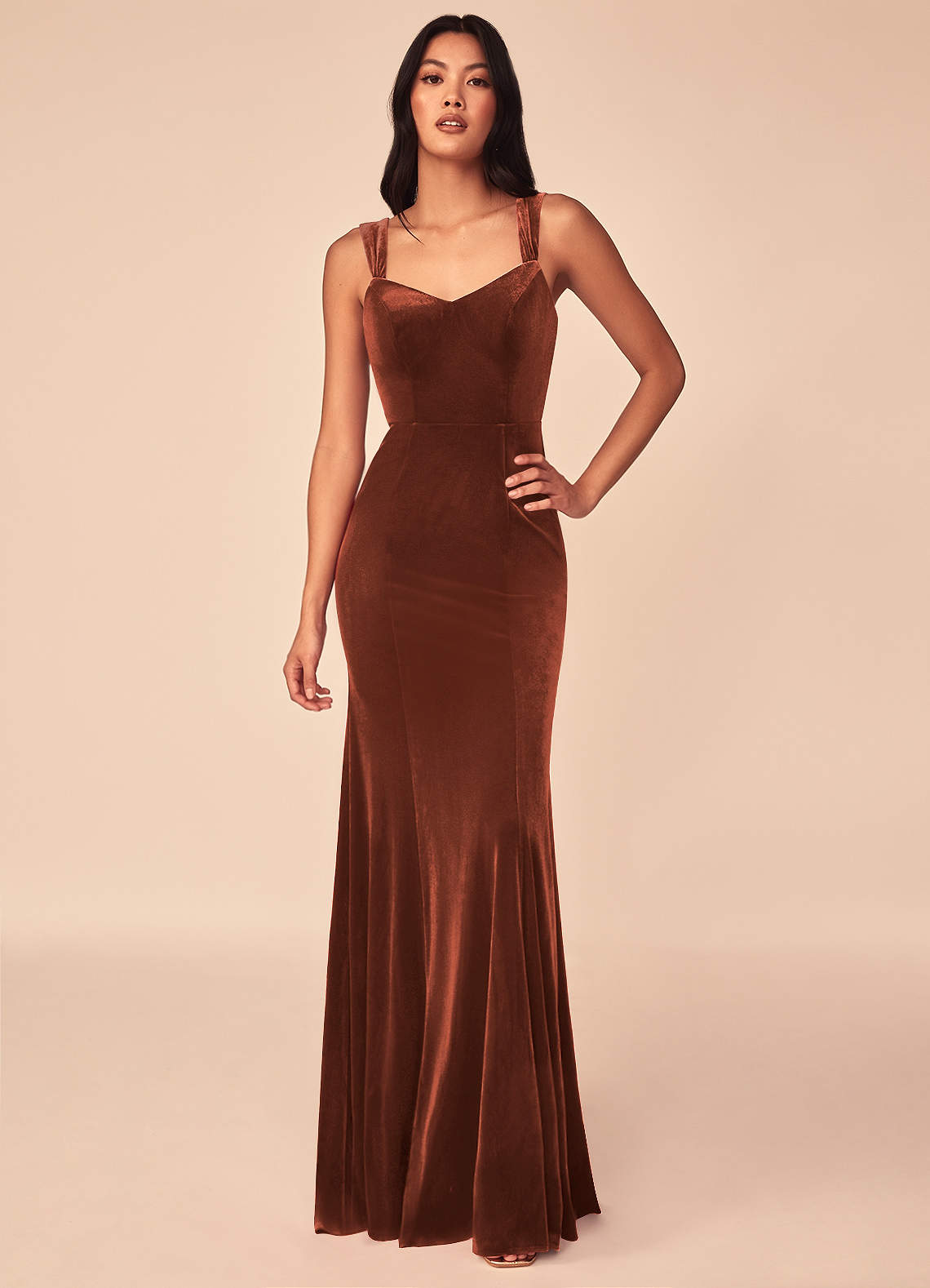Lanessa Velvet Dress-AZ73128695-final sale
