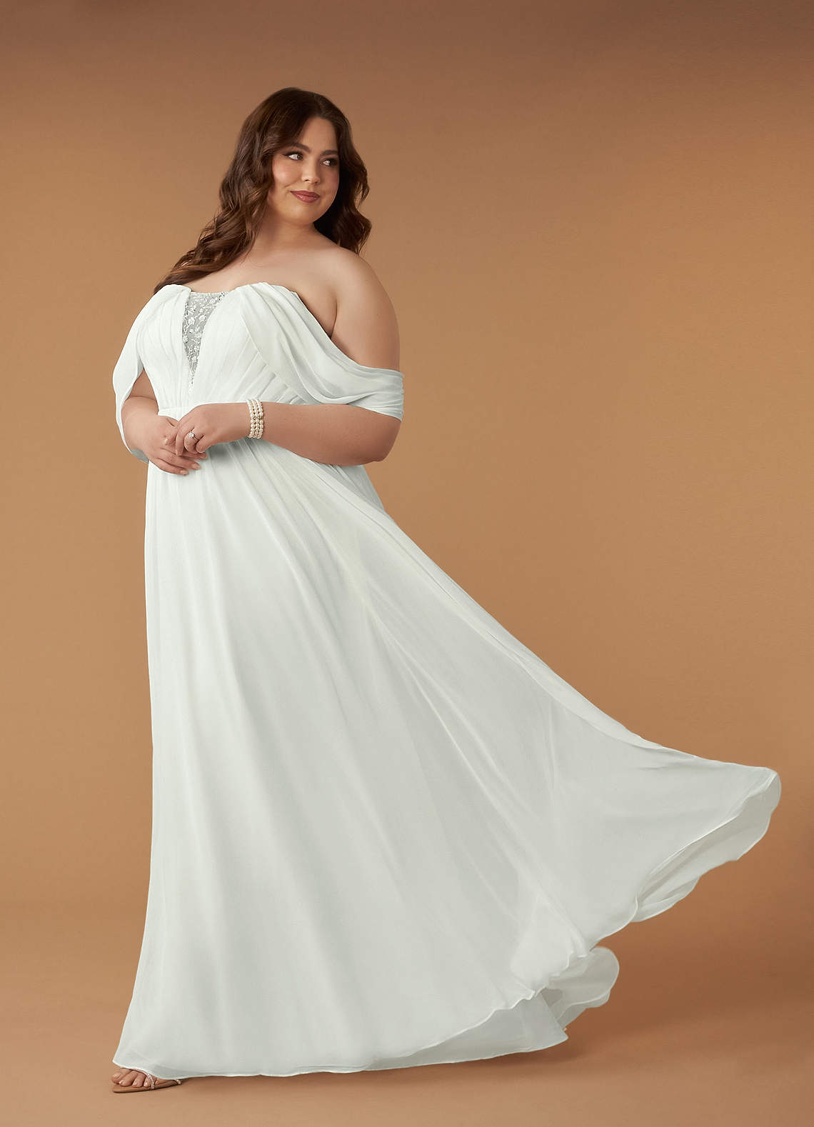 Fawn Wedding Dress-AZ5380994-final sale