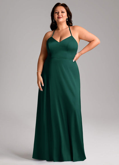 Mei Stretch Satin Dress-AZ91908761-final sale