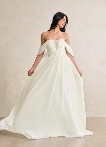 Fawn Wedding Dress-AZ5380994-final sale