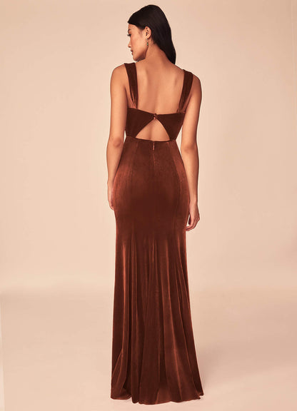 Lanessa Velvet Dress-AZ73128695-final sale