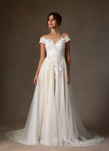 Cindy Wedding Dress-AZ6372004-final sale