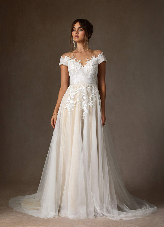 Cindy Wedding Dress-AZ6372004-final sale