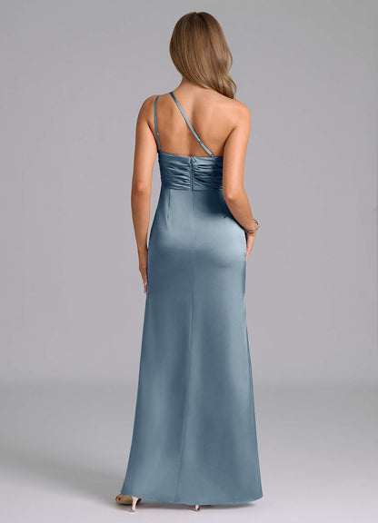 Eren Stretch Satin Dress-AZ94913867-final sale